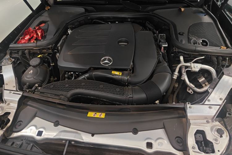Used Mercedes-Benz E-Class 2021 E 300 L Sporty and Stylish Model Engine Bay