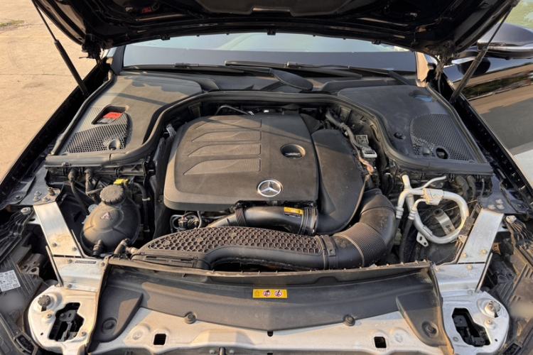 Used Mercedes-Benz E-Class 2021 Facelift E 300 L Stylish Edition Engine Bay