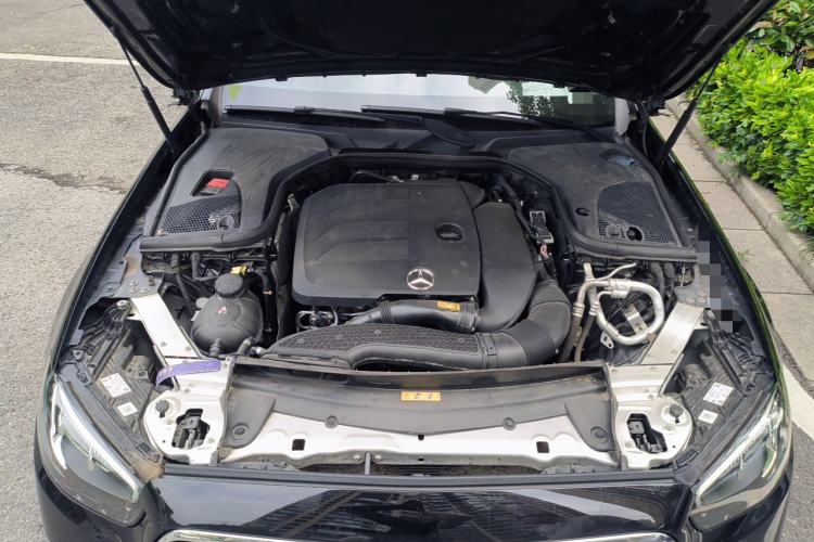 Used Mercedes-Benz E-Class 2021 Facelift E 300 L Stylish Edition Engine Bay
