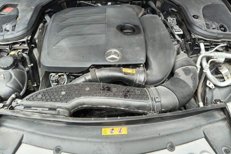 Used Mercedes-Benz E-Class 2021 Facelift E 300 L Stylish Edition Engine Bay