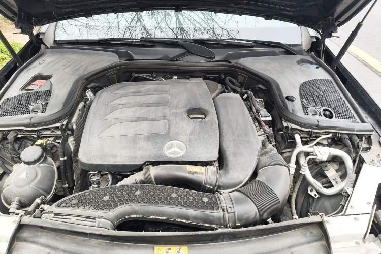 Used Mercedes-Benz E-Class 2021 Facelift E 300 L Stylish Edition Engine Bay