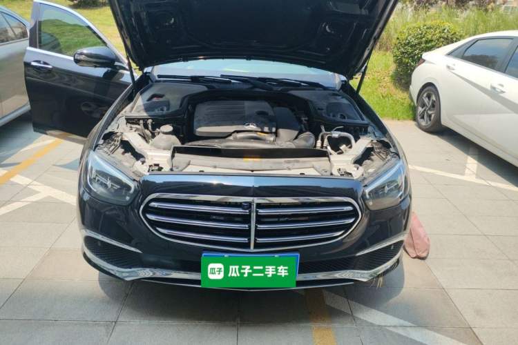 Used Mercedes-Benz E-Class 2021 E 300 L Luxury Model Engine Bay