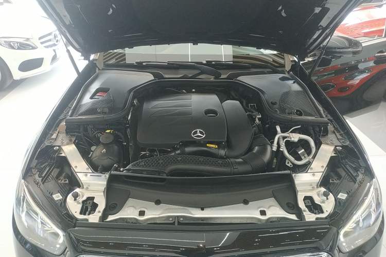Used Mercedes-Benz E-Class 2021 Facelift E 300 L Stylish Edition Engine Bay