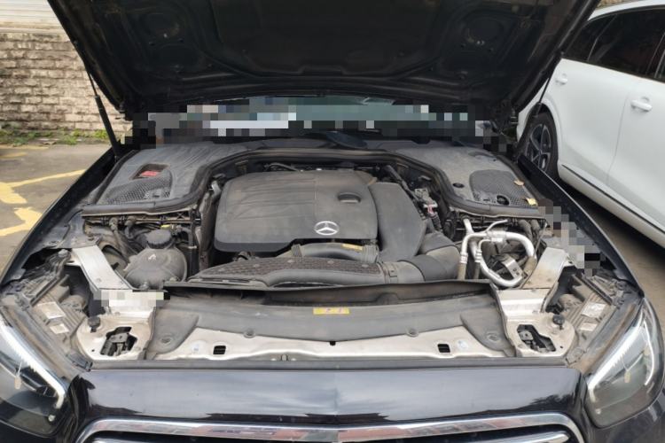 Used Mercedes-Benz E-Class 2021 Facelift E 300 L Stylish Edition Engine Bay
