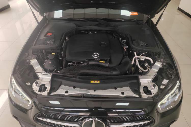 Used Mercedes-Benz E-Class 2021 E 300 L Sporty and Stylish Model Engine Bay