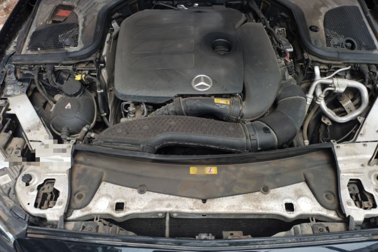 Used Mercedes-Benz E-Class 2021 E 300 L Sporty and Stylish Model Engine Bay