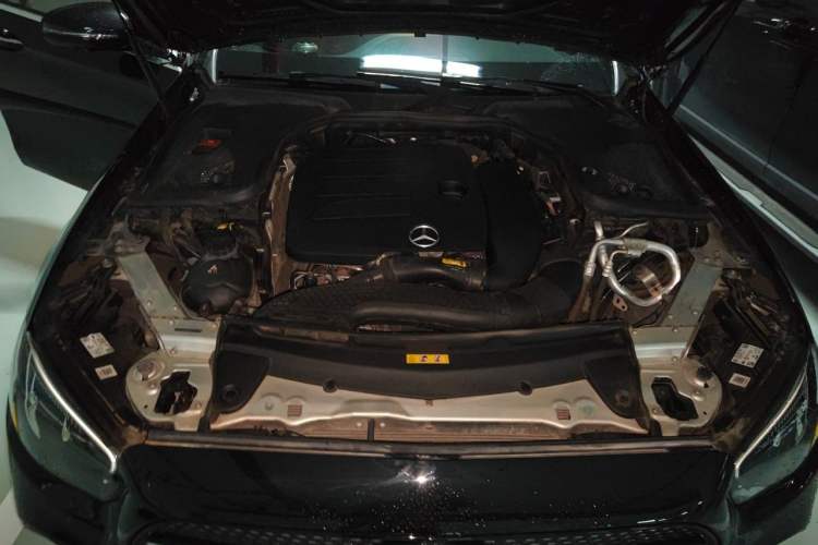 Used Mercedes-Benz E-Class 2021 E 300 L Sporty and Stylish Model Engine Bay