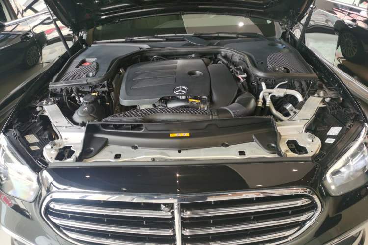 Used Mercedes-Benz E-Class 2021 Facelift E 300 L Stylish Edition Engine Bay
