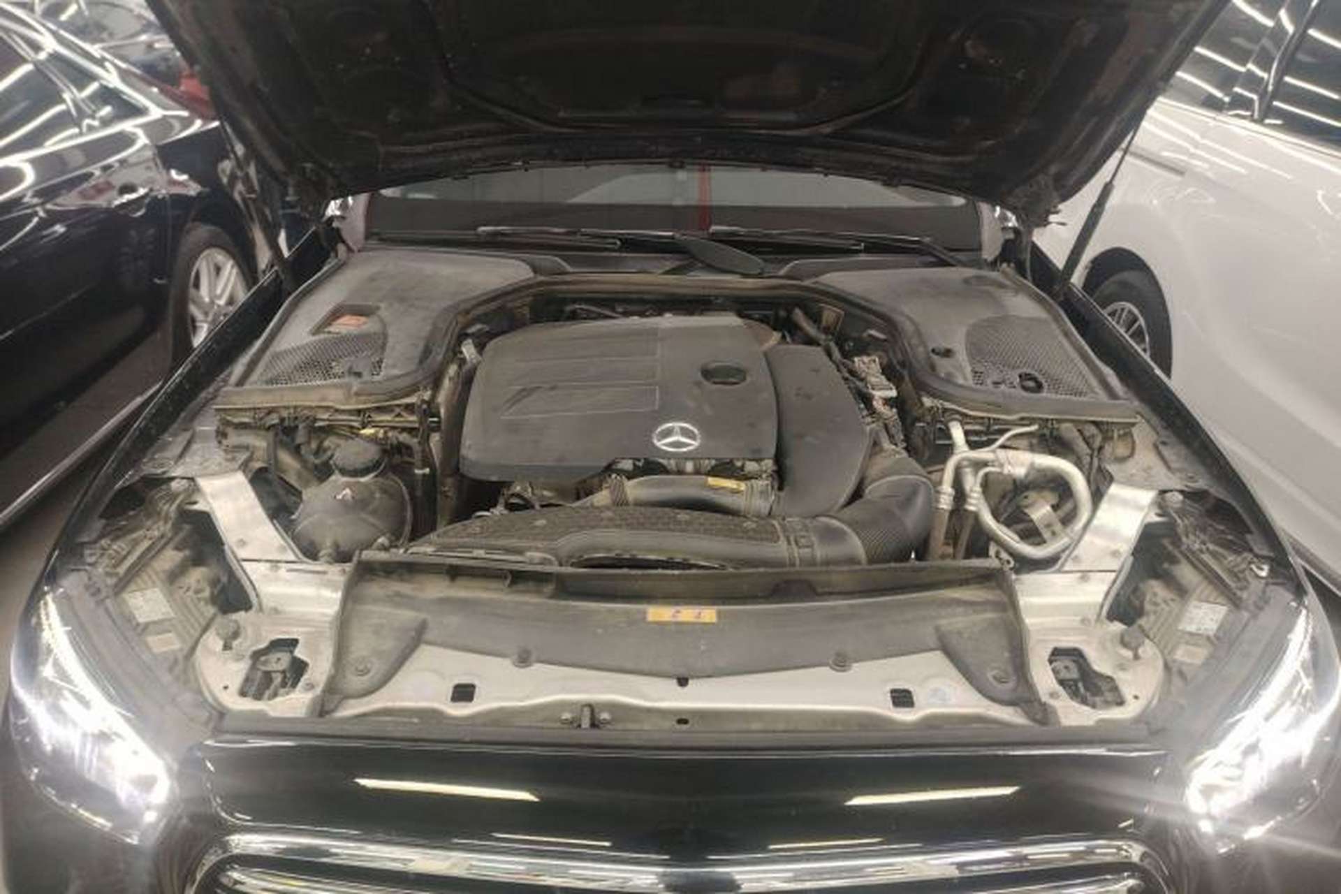 Used Mercedes-Benz E-Class 2021 Facelift E 300 L Stylish Edition Engine Bay