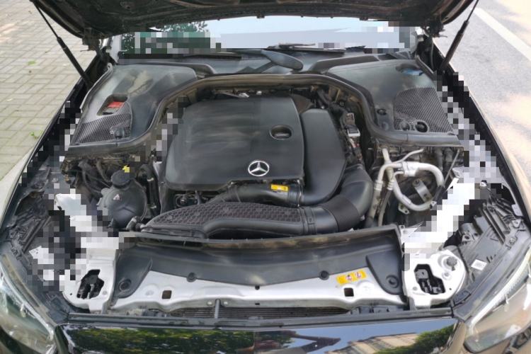 Used Mercedes-Benz E-Class 2021 Facelift E 300 L Stylish Edition Engine Bay