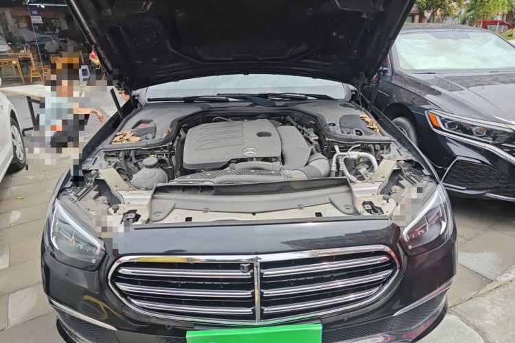 Used Mercedes-Benz E-Class 2021 Facelift E 300 L Stylish Edition Engine Bay