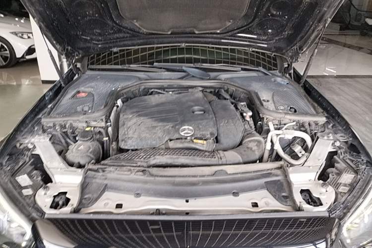 Used Mercedes-Benz E-Class 2021 E 300 L Sporty and Stylish Model Engine Bay