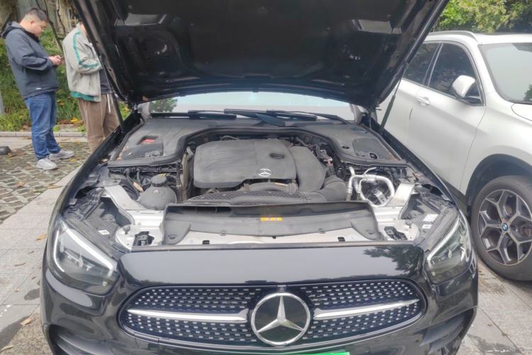 Used Mercedes-Benz E-Class 2021 Restyled E 300 L Sporty and Stylish Edition Engine Bay