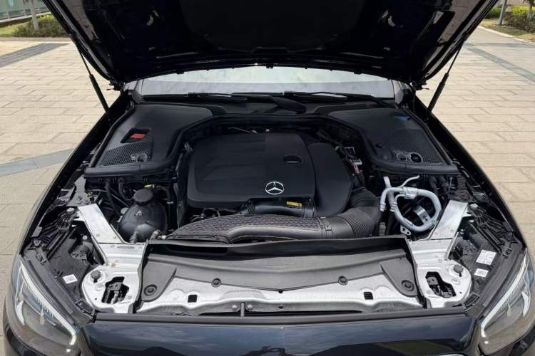 Used Mercedes-Benz E-Class 2021 E 300 L Stylish Model Engine Bay
