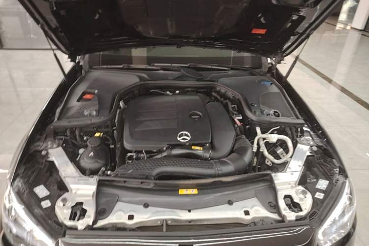 Used Mercedes-Benz E-Class 2021 Facelift E 300 L Stylish Edition Engine Bay