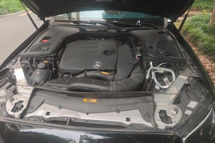 Used Mercedes-Benz E-Class 2021 E 300 L Sporty and Stylish Model Engine Bay