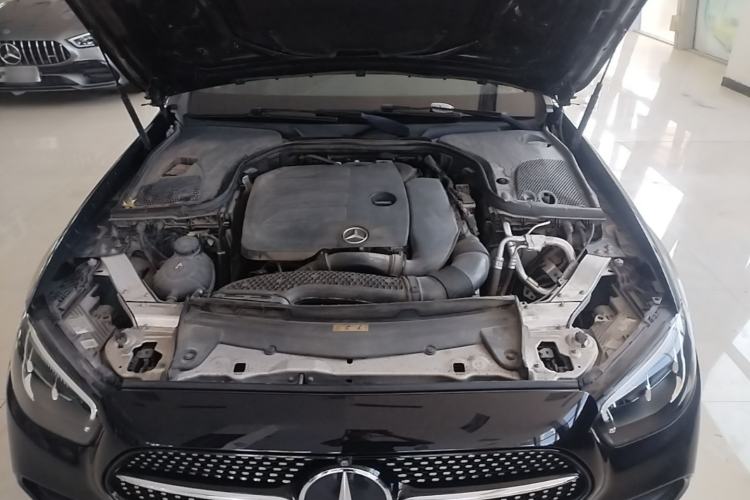 Used Mercedes-Benz E-Class 2021 Restyled E 300 L Sporty and Stylish Edition Engine Bay