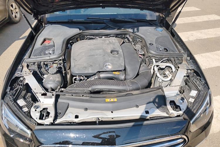 Used Mercedes-Benz E-Class 2021 Restyled E 300 L Sporty and Stylish Edition Engine Bay