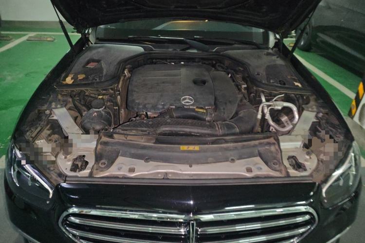 Used Mercedes-Benz E-Class 2021 Facelift E 300 L Stylish Edition Engine Bay
