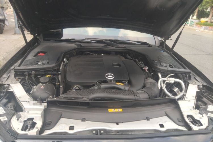Used Mercedes-Benz E-Class 2021 E 300 L Sporty and Stylish Model Engine Bay