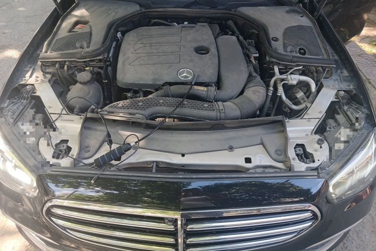Used Mercedes-Benz E-Class 2021 Facelift E 300 L Stylish Edition Engine Bay