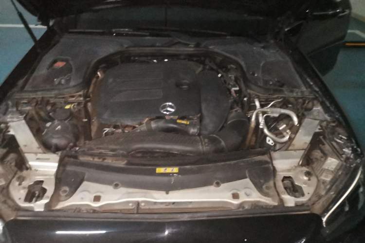 Used Mercedes-Benz E-Class 2021 E 300 L Sporty and Stylish Model Engine Bay