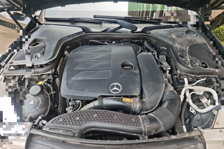 Used Mercedes-Benz E-Class 2021 E 300 L Sporty and Stylish Model Engine Bay