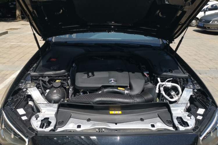 Used Mercedes-Benz E-Class 2021 Facelift E 300 L Stylish Edition Engine Bay