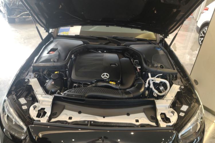 Used Mercedes-Benz E-Class 2021 Restyled E 300 L Sporty and Stylish Edition Engine Bay