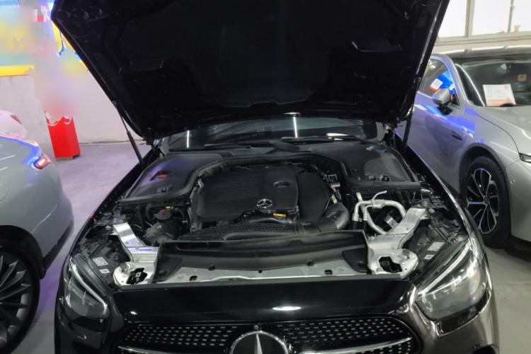 Used Mercedes-Benz E-Class 2021 E 300 L Sporty and Stylish Model Engine Bay