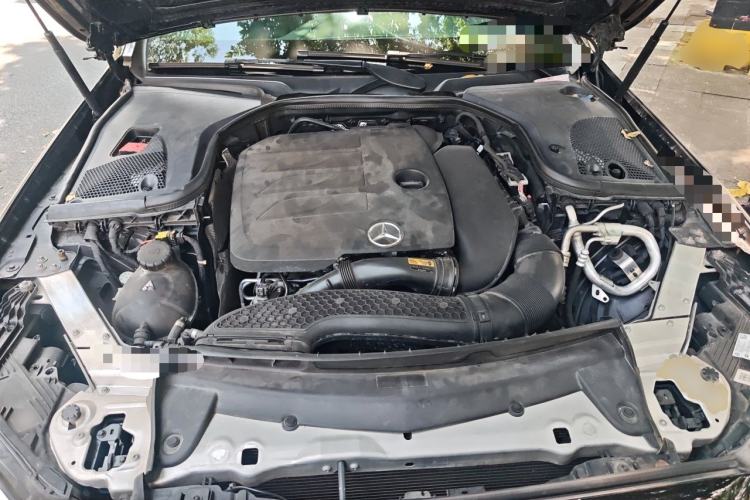 Used Mercedes-Benz E-Class 2021 E 300 L Sporty and Stylish Model Engine Bay