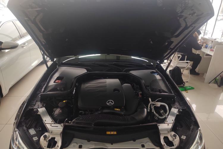 Used Mercedes-Benz E-Class 2021 Facelift E 300 L Stylish Edition Engine Bay