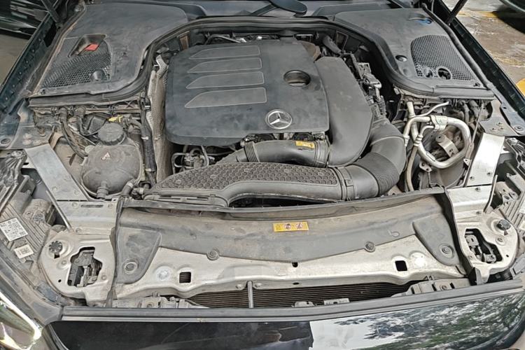 Used Mercedes-Benz E-Class 2021 E 300 L Sporty and Stylish Model Engine Bay
