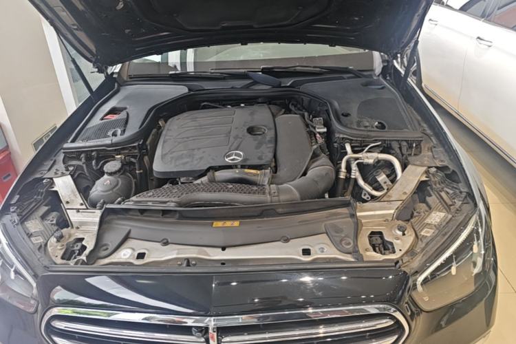Used Mercedes-Benz E-Class 2021 Facelift E 300 L Stylish Edition Engine Bay