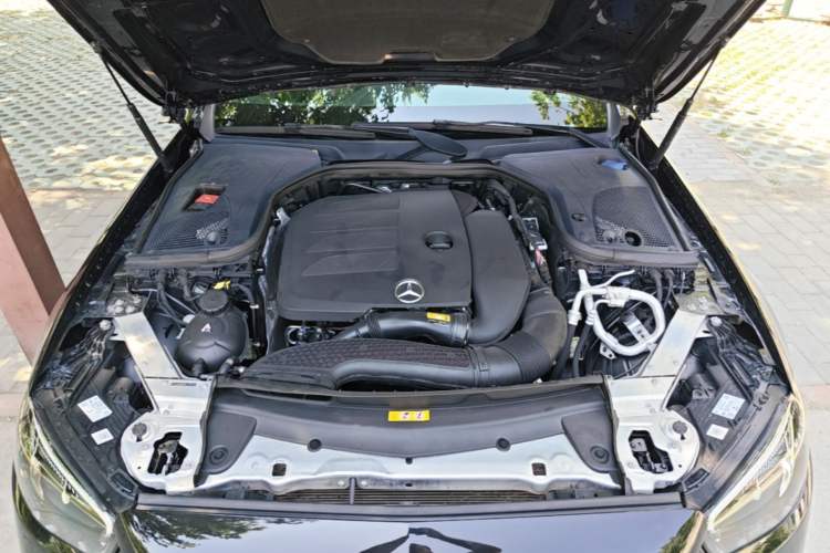 Used Mercedes-Benz E-Class 2021 E 300 L Sporty and Stylish Model Engine Bay