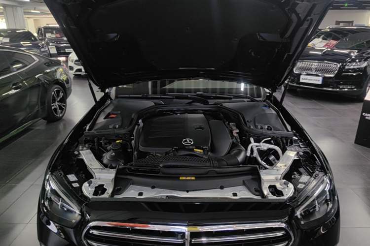 Used Mercedes-Benz E-Class 2021 E 300 L Stylish Model Engine Bay