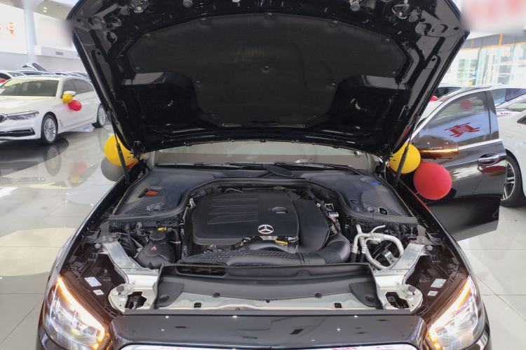 Used Mercedes-Benz E-Class 2021 E 300 L Luxury Model Engine Bay