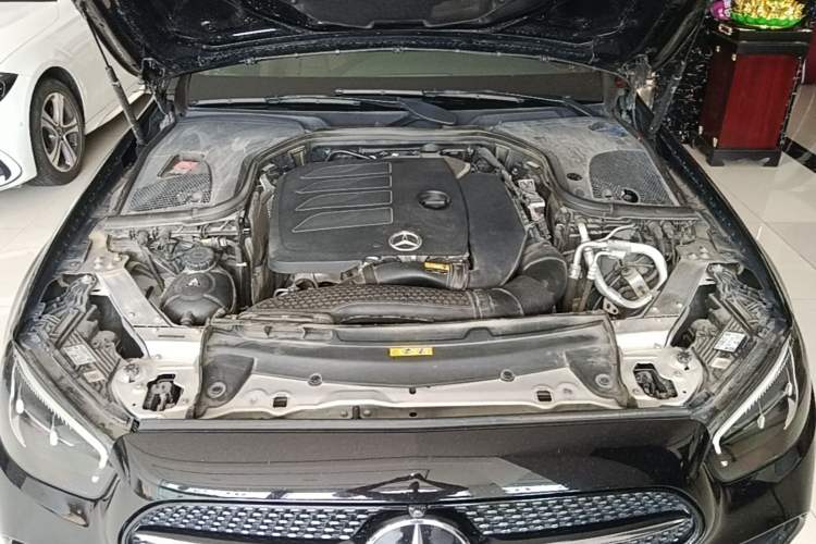 Used Mercedes-Benz E-Class 2021 Restyled E 300 L Sporty and Stylish Edition Engine Bay
