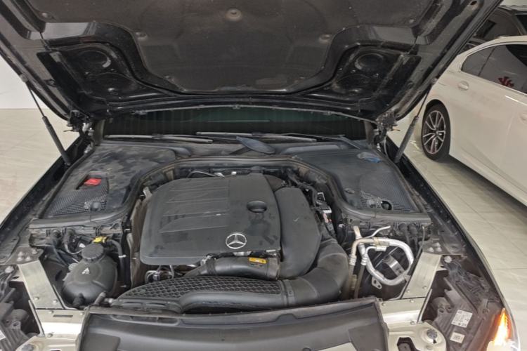 Used Mercedes-Benz E-Class 2021 E 300 L Sporty and Stylish Model Engine Bay