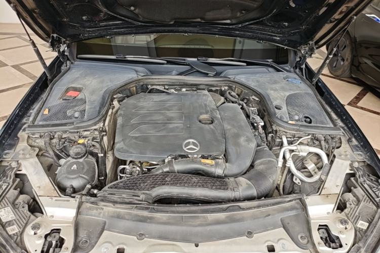 Used Mercedes-Benz E-Class 2021 E 300 L Sporty and Stylish Model Engine Bay