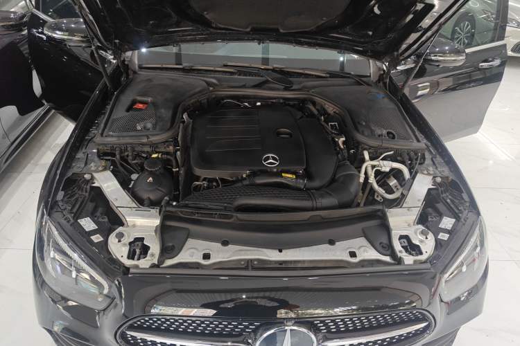 Used Mercedes-Benz E-Class 2021 Restyled E 300 L Sporty and Stylish Edition Engine Bay