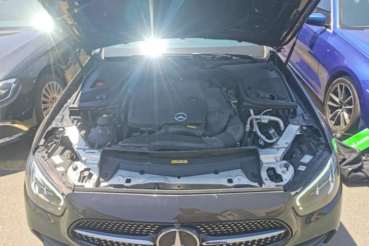 Used Mercedes-Benz E-Class 2021 Restyled E 300 L Sporty and Stylish Edition Engine Bay