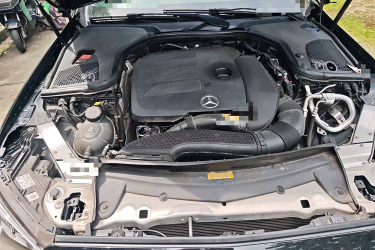 Used Mercedes-Benz E-Class 2021 E 300 L Luxury Model Engine Bay