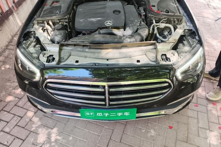 Used Mercedes-Benz E-Class 2021 E 300 L Luxury Model Engine Bay