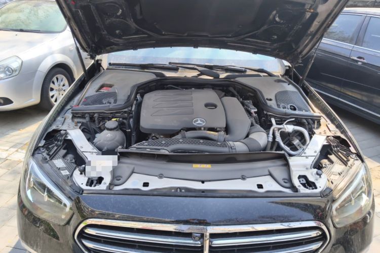 Used Mercedes-Benz E-Class 2021 Facelift E 300 L Stylish Edition Engine Bay