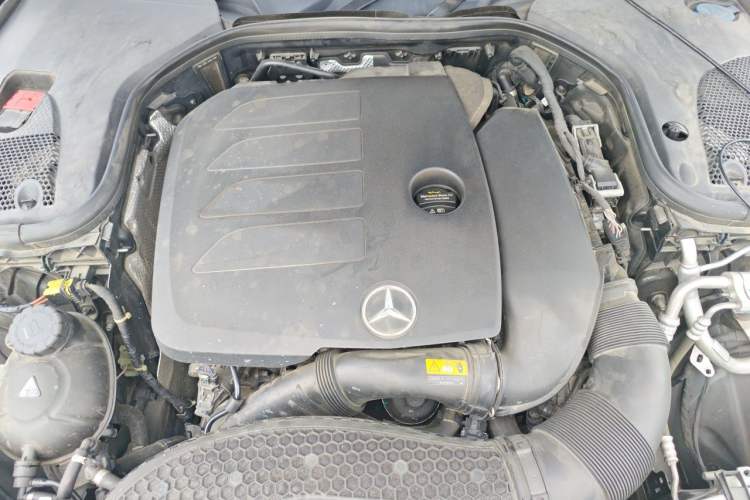 Used Mercedes-Benz E-Class 2021 Facelift E 300 L Stylish Edition Engine Bay