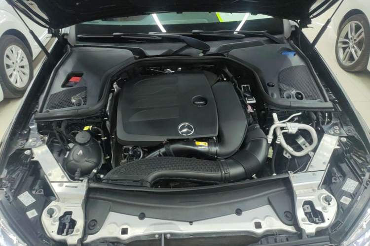 Used Mercedes-Benz E-Class 2021 Restyled E 300 L Sporty and Stylish Edition Engine Bay