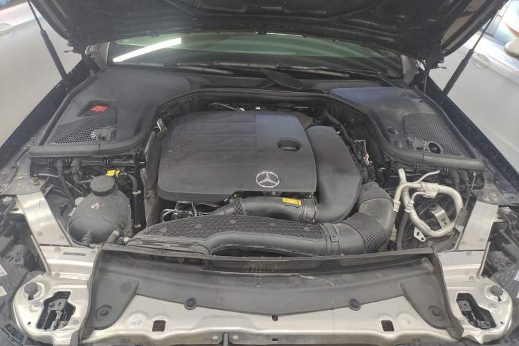 Used Mercedes-Benz E-Class 2021 E 300 L Sporty and Stylish Model Engine Bay