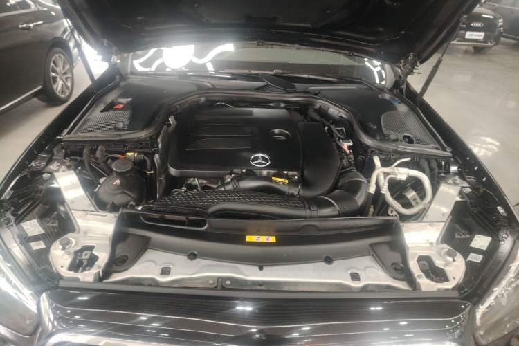 Used Mercedes-Benz E-Class 2021 Facelift E 300 L Stylish Edition Engine Bay