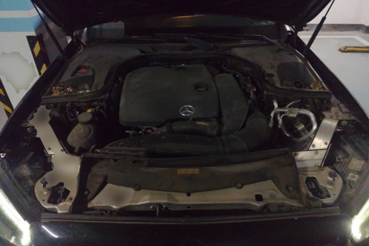 Used Mercedes-Benz E-Class 2021 E 300 L Luxury Model Engine Bay